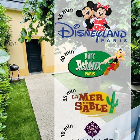 Superbe Duplex-15 Min Disneyland Villa Croissy-Beaubourg Exterior photo