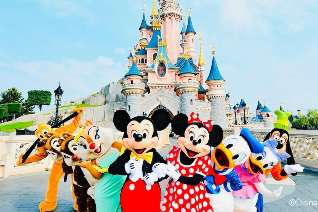 Superbe Duplex-15 Min Disneyland Villa Croissy-Beaubourg Exterior photo